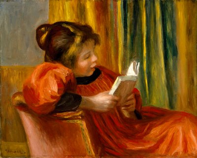 Fille lisant, vers 1890 - Pierre Auguste Renoir